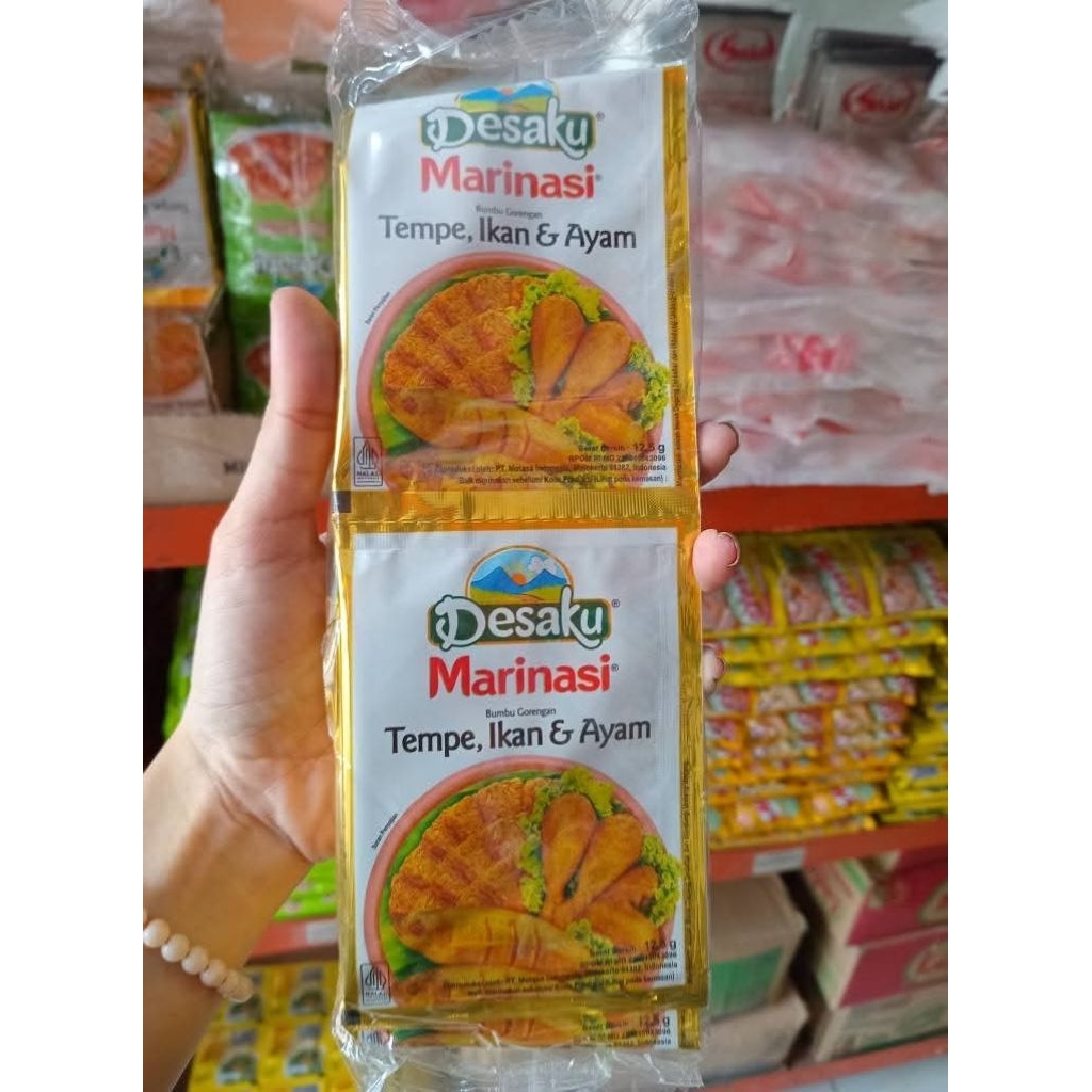 

Desaku Marinasi Tempe, Ikan & Ayam