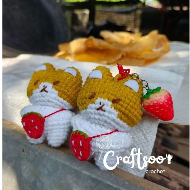 boneka rajut teolaegi | doll crochet teolaegi Baekhyun | gantungan kunci