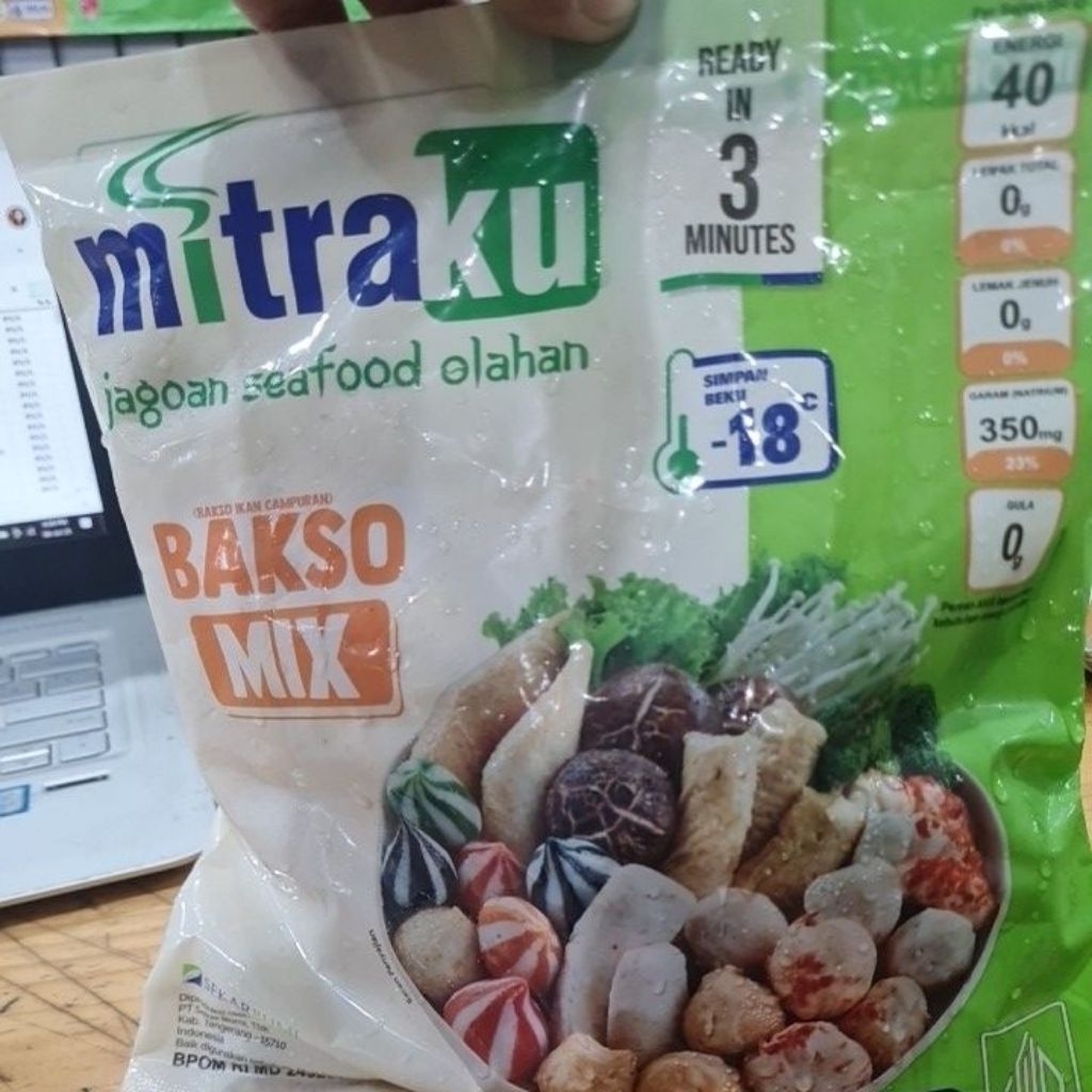 

MITRAKU BAKSO IKAN MIX 500GR