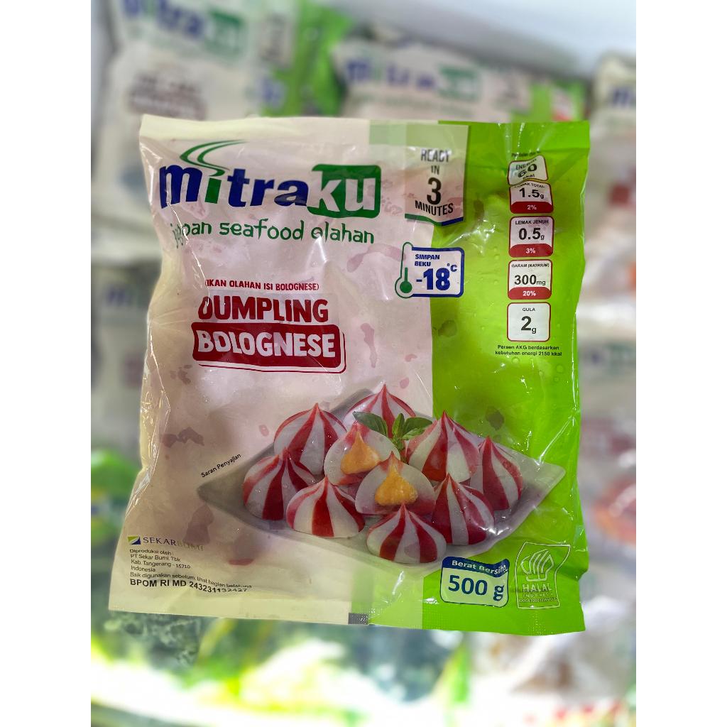 

Mitraku Dumpling Bolognese 500gr