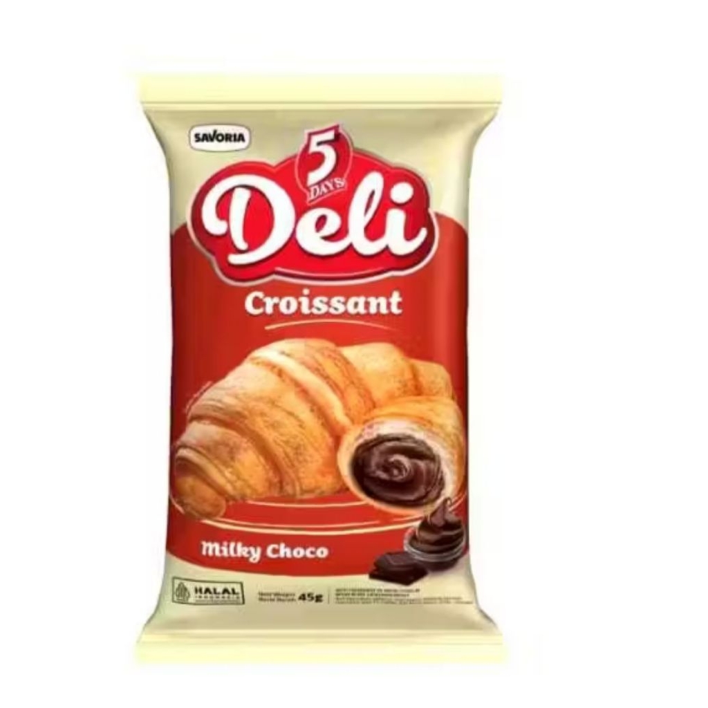 

Deli Milky Choco Roti Croissant 45g