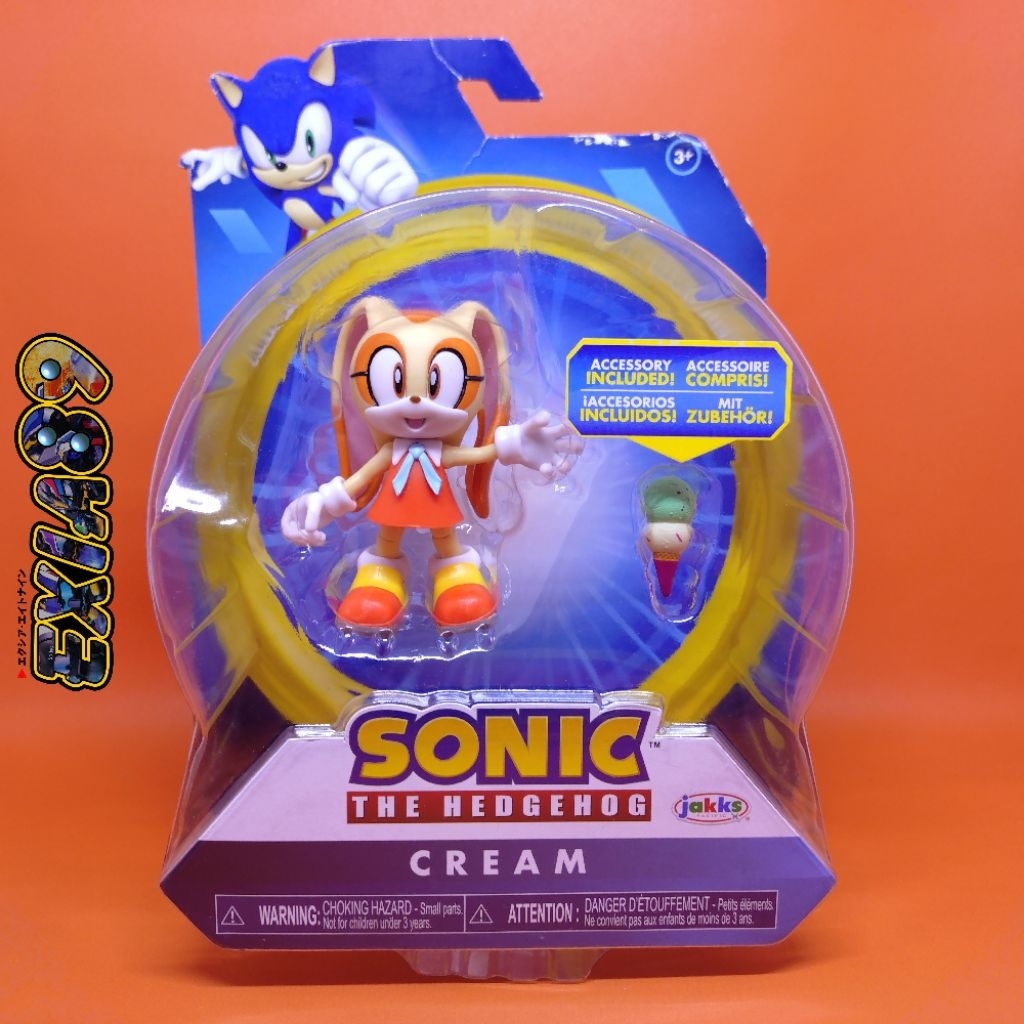 Sonic The Hedgehog 4-Inch Action Figure - Cream With Ice Cream