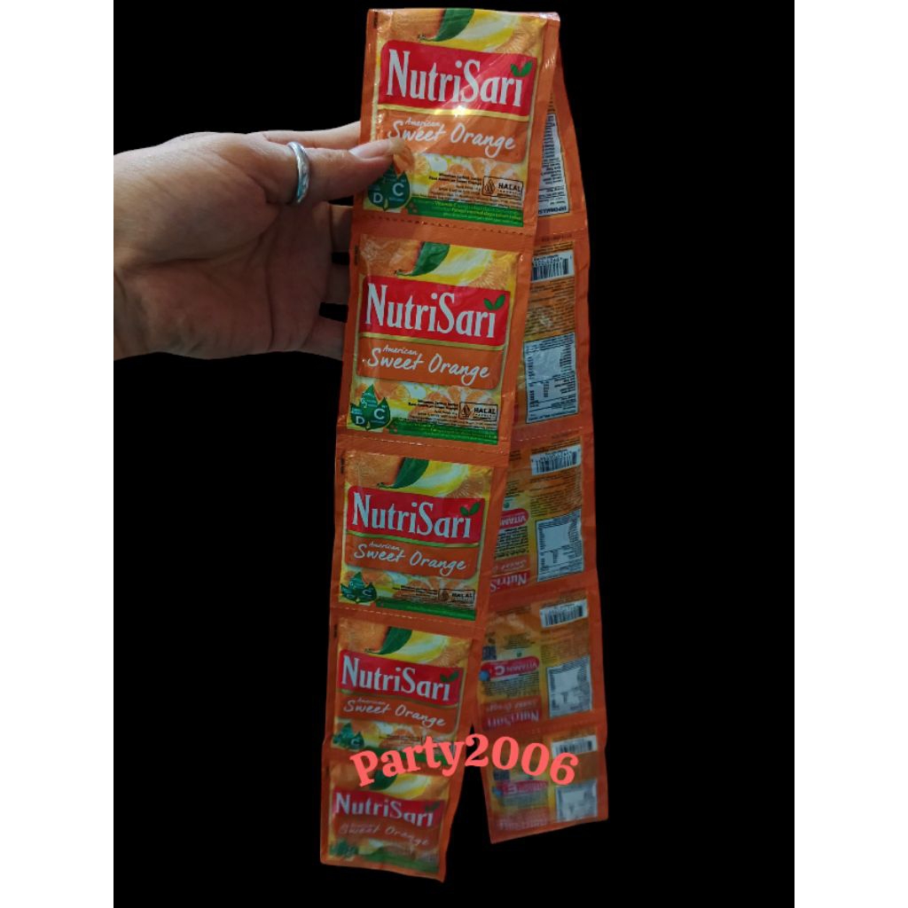 

NutriSari American Sweet Orange / NutriSari Renteng 10pcs