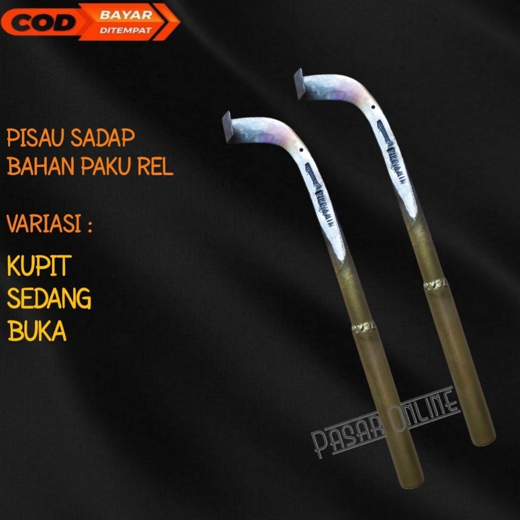 PISAU SADAP BAHAN PAKU REL//PISAU DERES