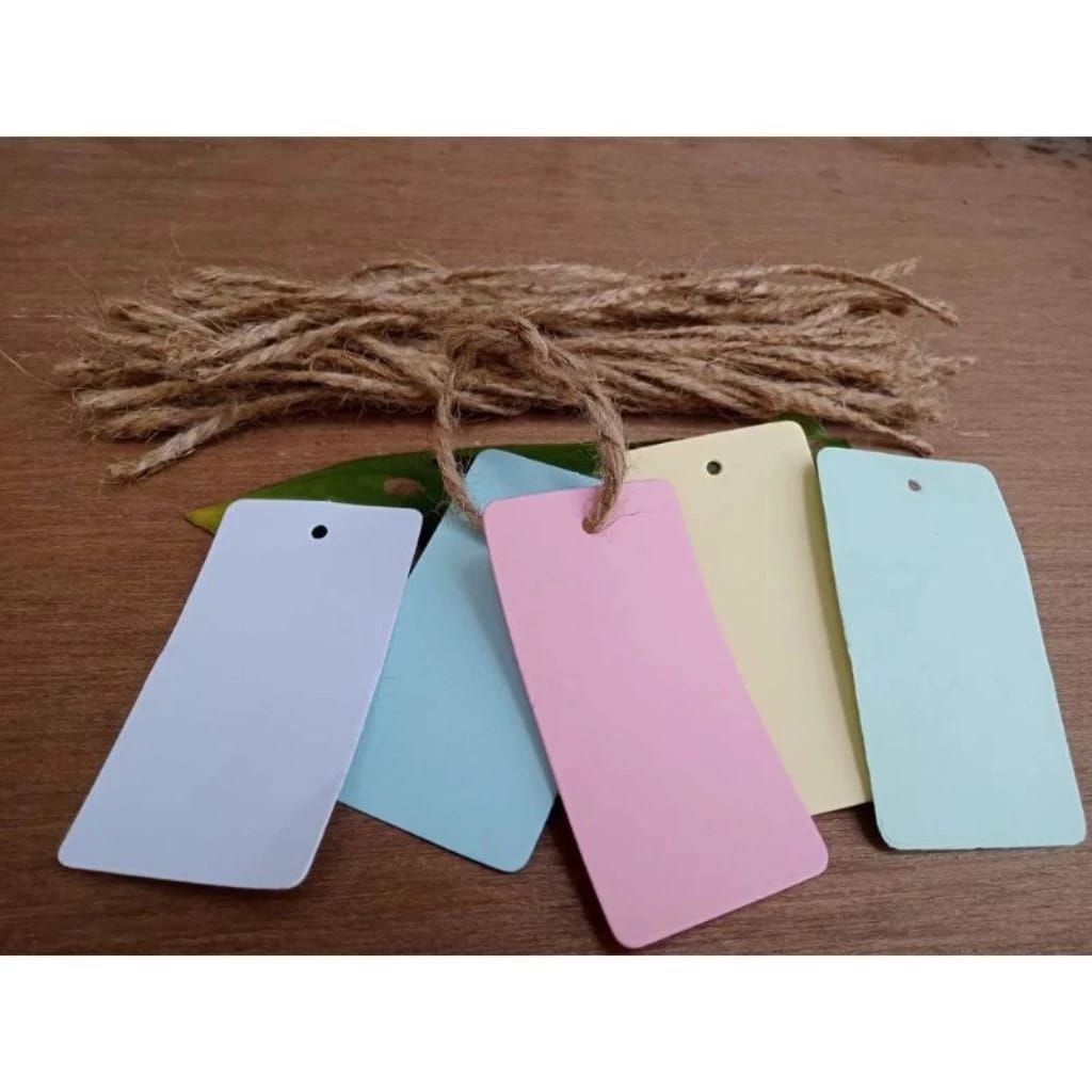 

HANGTAG/hangtag baju/hangtag polos/hangtag warna/yang/label/kartu ucapan unik D4D xgdbghjfd