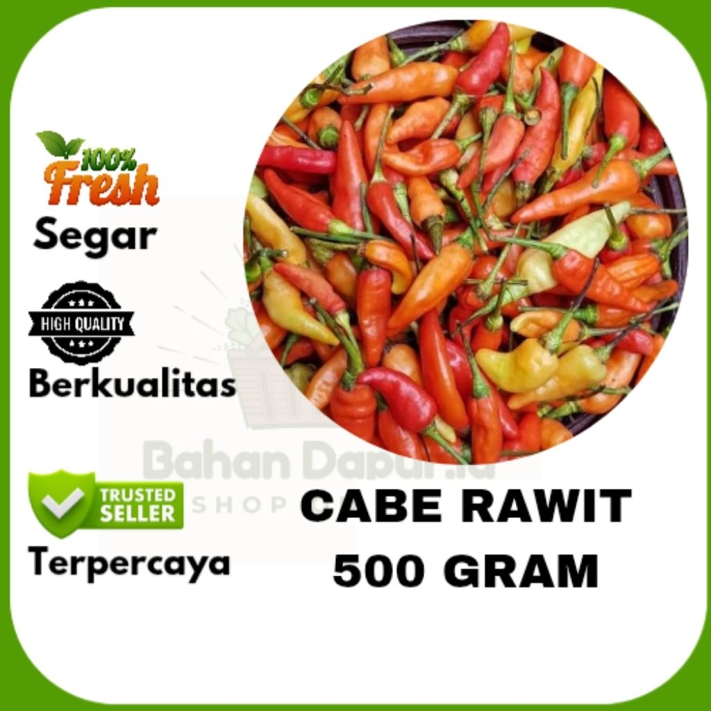 

CABE RAWIT / CABAI KECIL -- 500 GRAM -- Bahan Dapur .id
