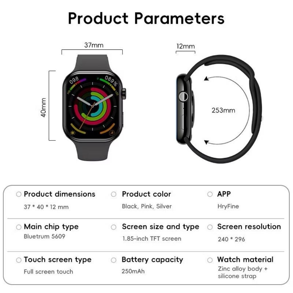 BEST SALE JAM TANGAN SMARTWATCH PINTAR ANDROID TOUCHSCREEN LAYAR SENTUH ANTI AIR PRIA WANITA