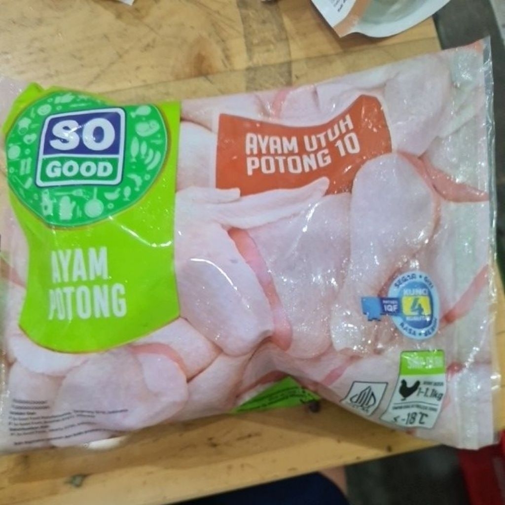

SO GOOD AYAM UTUH POTONG 10 1KG