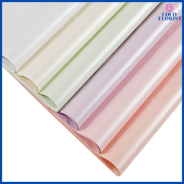 

PACK 20 Flower Wrapping Korean Pearl Pear Paper Kertas Buket Sydney KB6255