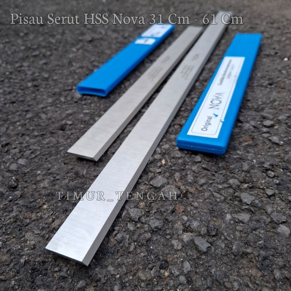 HSS Nova Pisau Serut Kayu 31 41 51 61 100 Cm Mata Pisau Planer / Thicknisser Mata Ketam Jointer / Pr