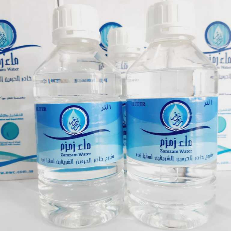 

Air Zam-Zam 1Liter 100% Asli & Murni Tanpa Campuran - Air Zamzam Asli 100%