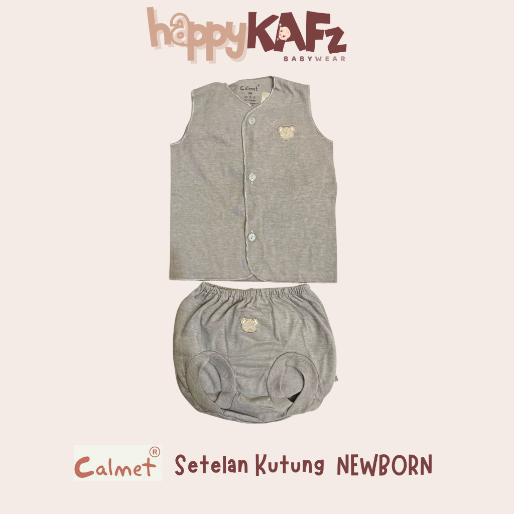 HAPPYKAFZ | Calmet Setelan Kutung Segitiga NEWBORN