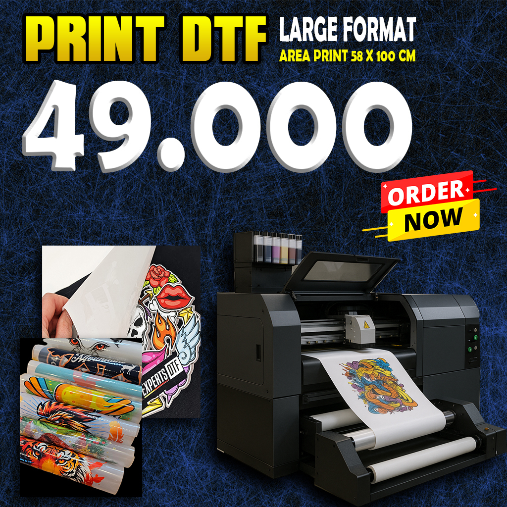 

CETAK DTF CUSTOM – SIAP PRESS / SIAP TEMPEL – UNTUK KAOS, TOTE BAG, DLL