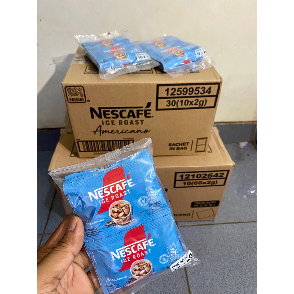

NESCAFE ICE ROAST RENCENG ISI 10 PCS
