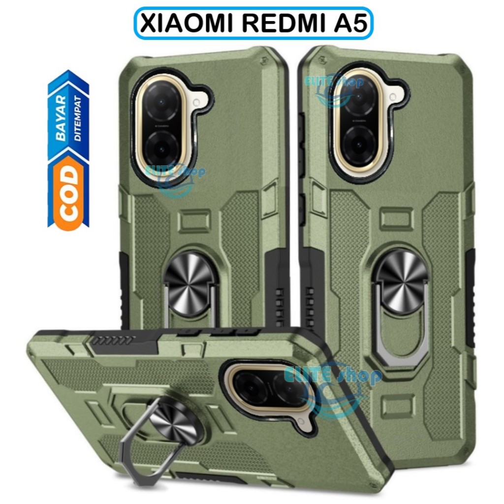CASING XIAOMI REDMI A5 CASE ROBOT HIT EYE RING CASING HP ARMOR SHOCKPROOF
