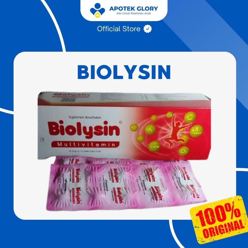 BIOLYSIN SUPLEMEN MULTIVITAMIN