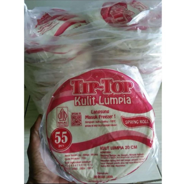 

Kulit Lumpia isi 55 Lembar