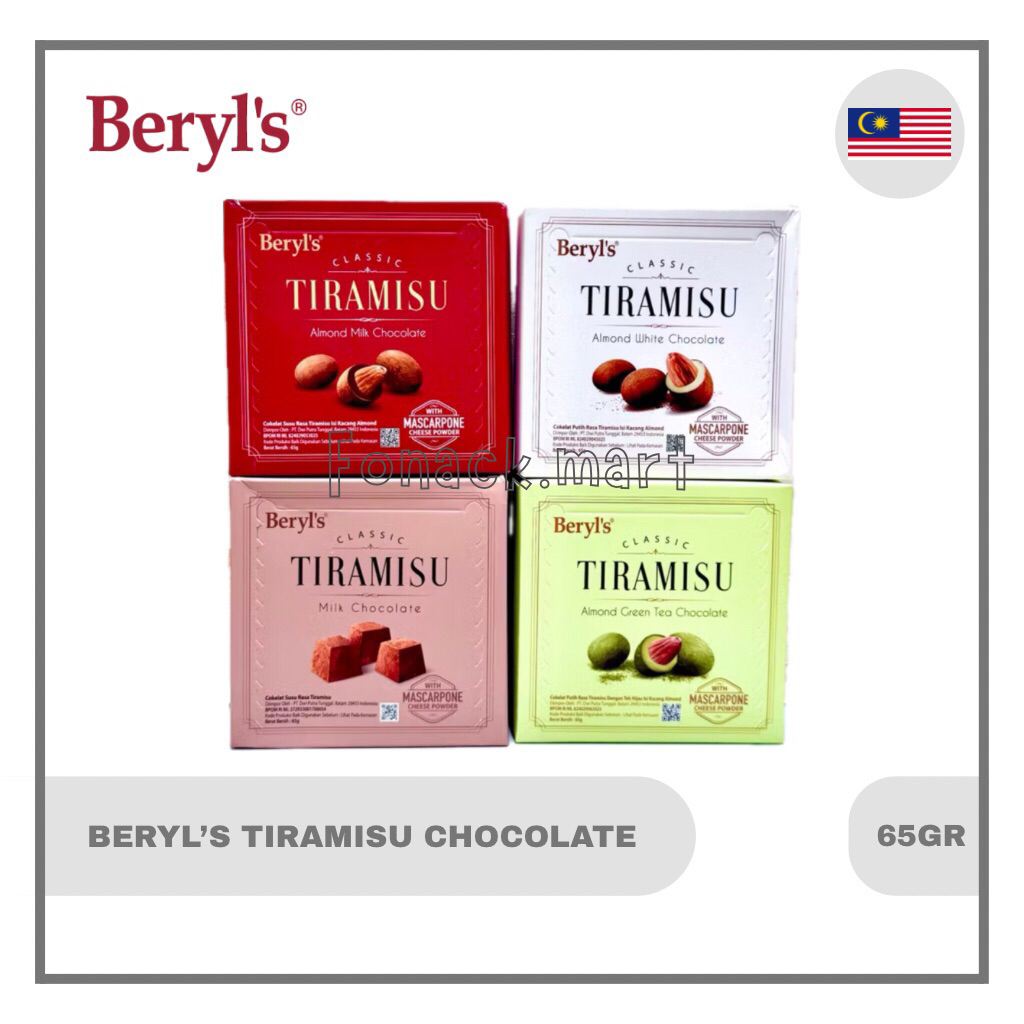 

Beryl’s Beryls Tiramisu Classic Chocolate Cokelat Malaysia 65gr