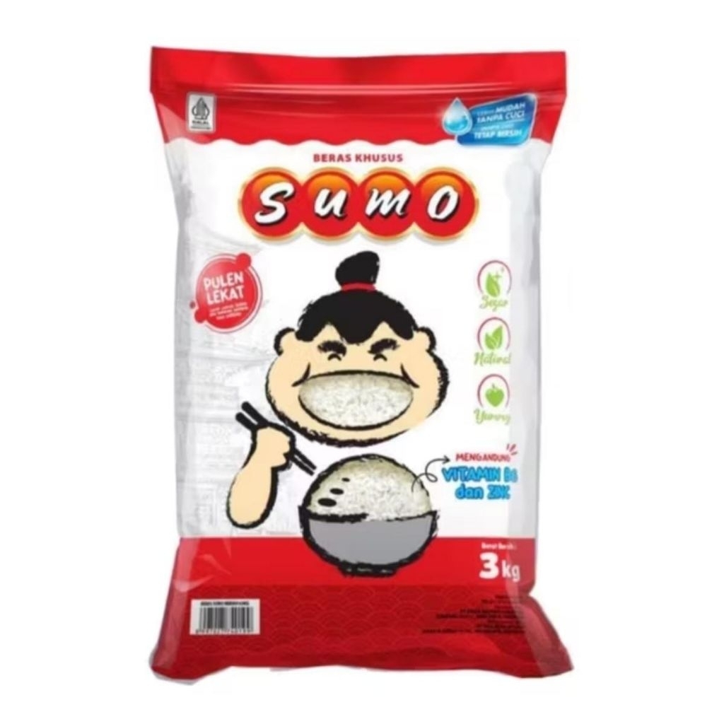 

Merah Beras Pulen Lekat Premium Rice 3kg