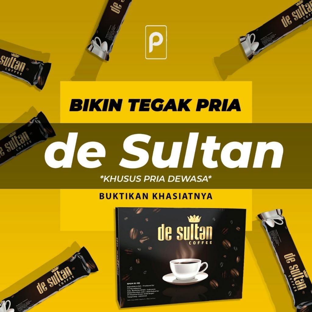 

KOPI DE SULTAN 1 BOX ISI 10 SACHET ORIGINAL
