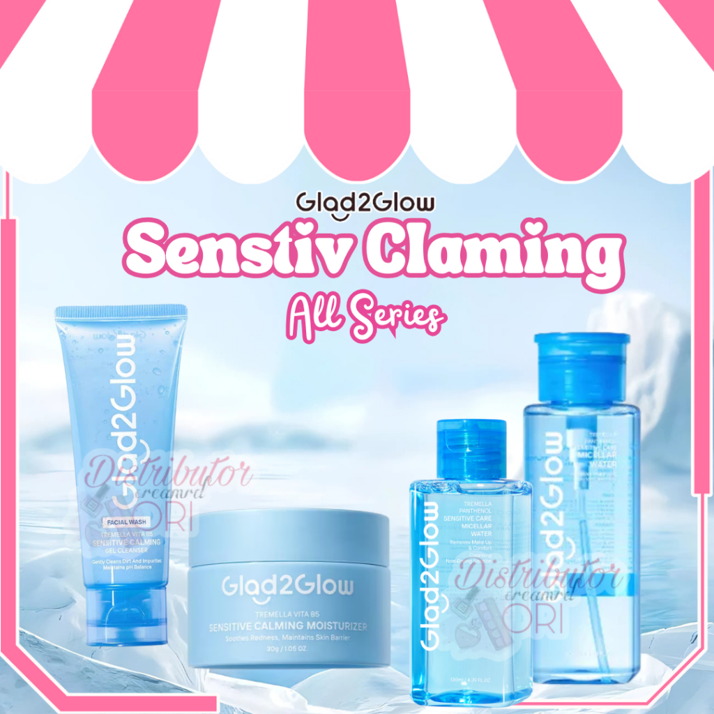 GLAD2GLOW TREMELLA All Series | Micellar Water  |Moisturizer | Gel Cleanser |