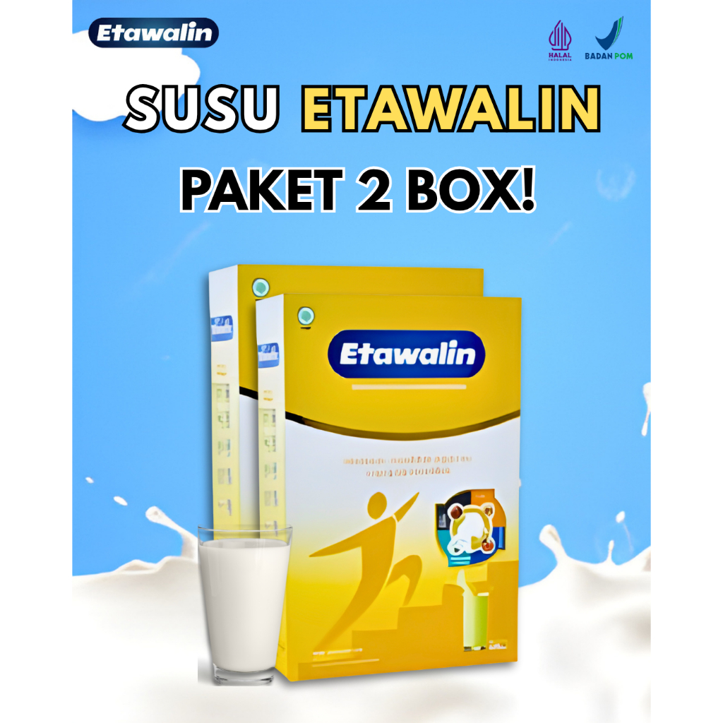 

Susu Etawalin Original 2 Box - Bantu Atasi Nyeri Sendi & Tulang
