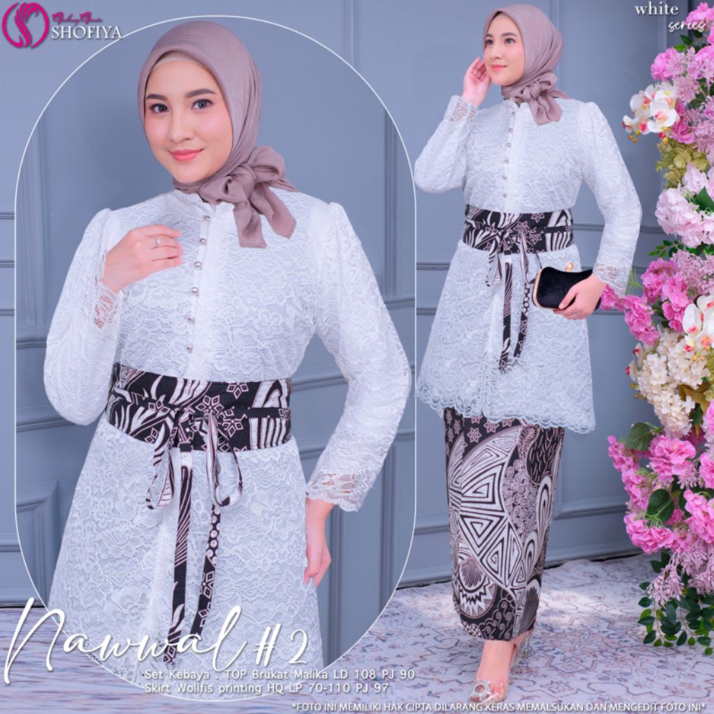 NAWWAL SET KEBAYA