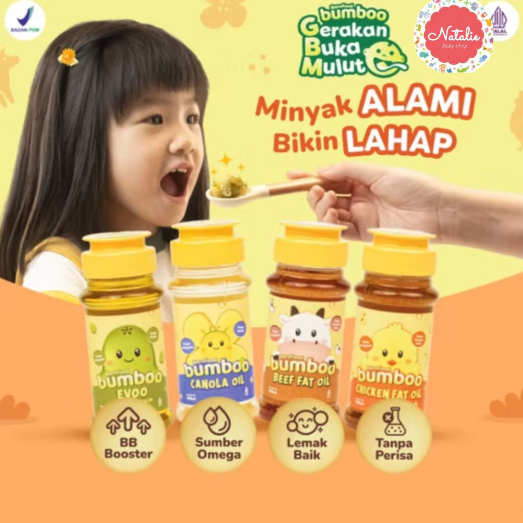 

BUMBOO Fat Oil Minyak Alami Omega 3,6,9- Minyak casa evo