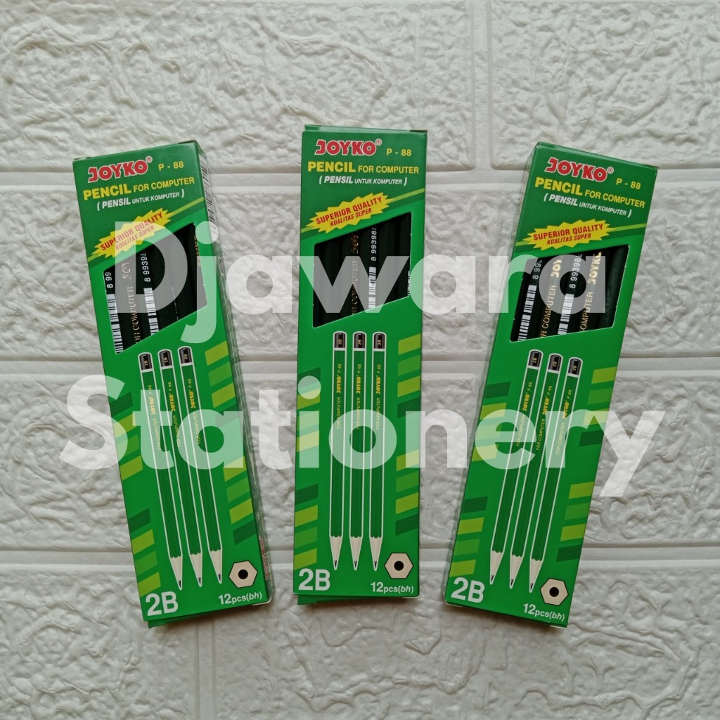 

SELUSIN (12 PCS) PENSIL JOYKO P-88 2B