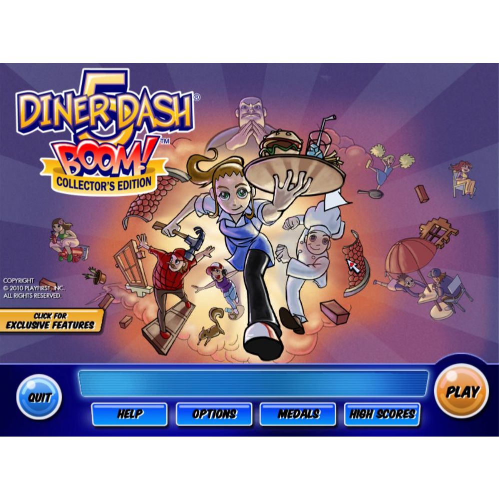 Game PC Diner Dash 5 : Boom Game Pelayan Resto Jadul