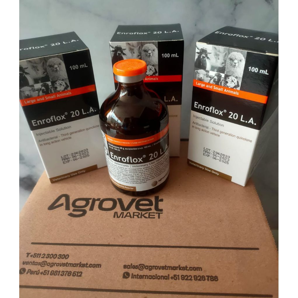 ENROFLOX 20 LA - EXPIRE DATE 11-2025