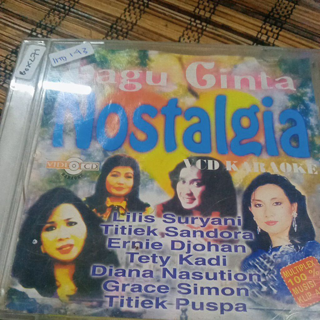 VCD LAGU CINTA NOSTALGIA BOX271