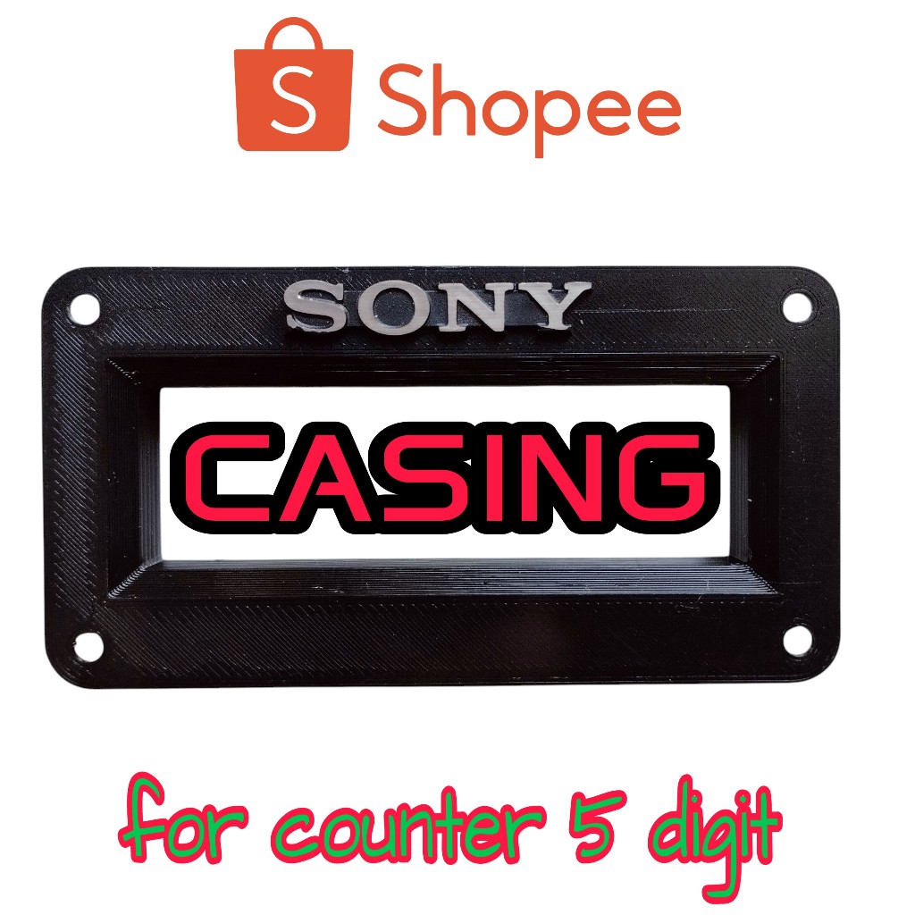 Casing/Bezel untuk Counter FM 5 digit
