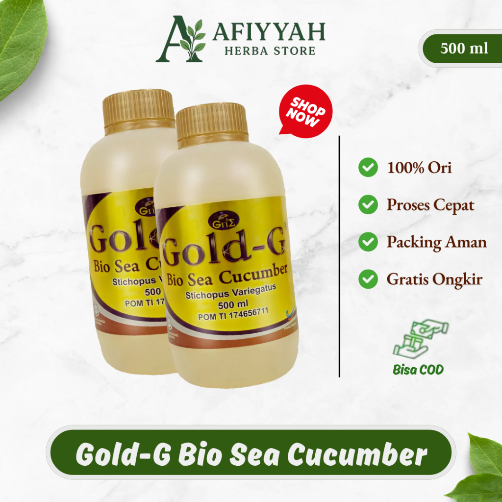 Gold-G 500ml Original - Bio Sea Cucumber