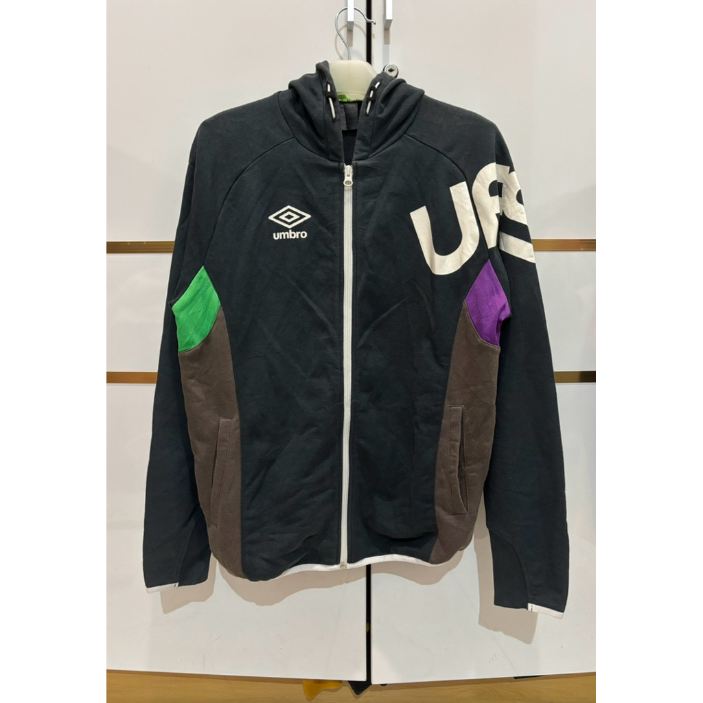 Jaket tracktop hoodie Umbro vintage colorblock
