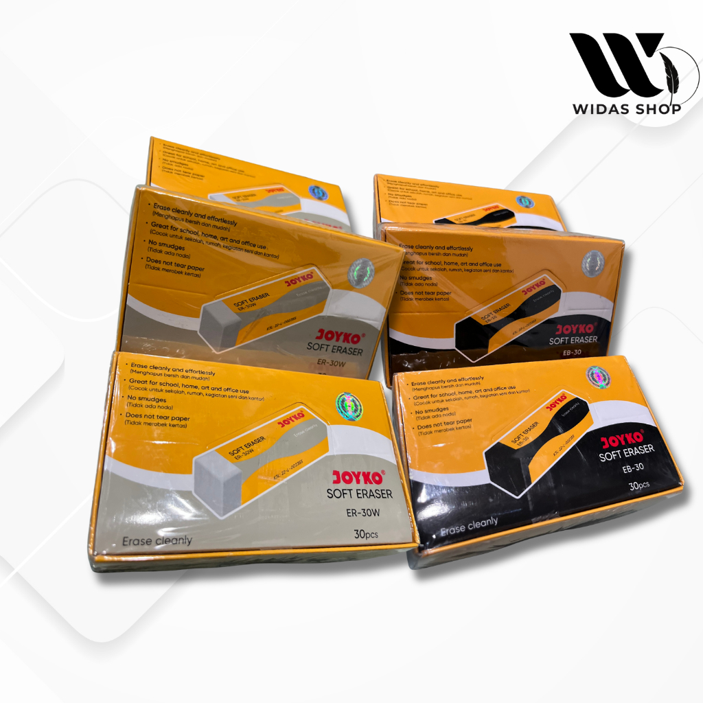 

Penghapus Joyko Soft Eraser (30 pcs/box)