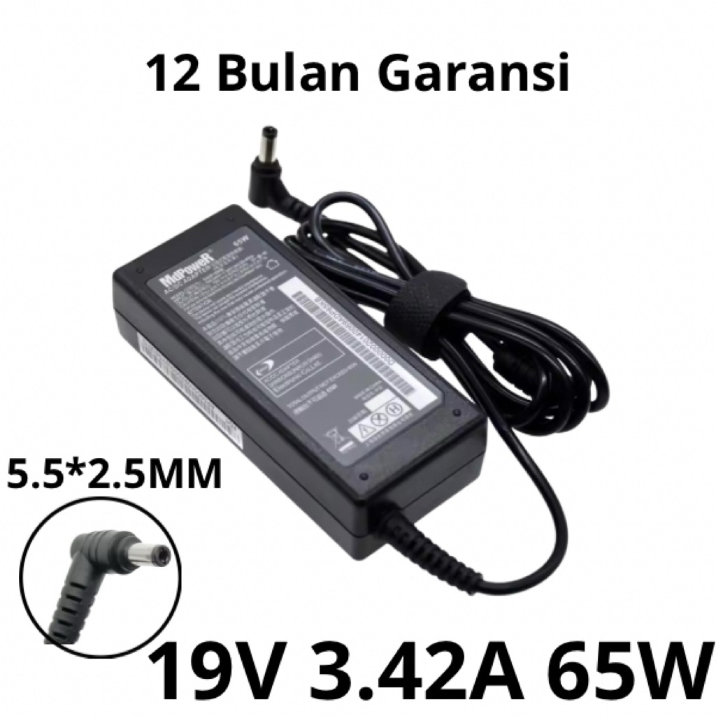 Adaptor Charger Laptop Asus N43 N43S N43SL N43SN M50 M500 M60 – NEW