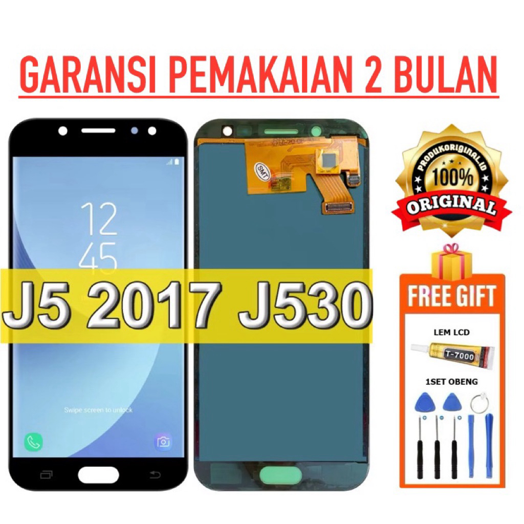 [ORIGINAL] LCD SAMSUNG GALAXY J5 PRO 2017 / J530 FULLSET