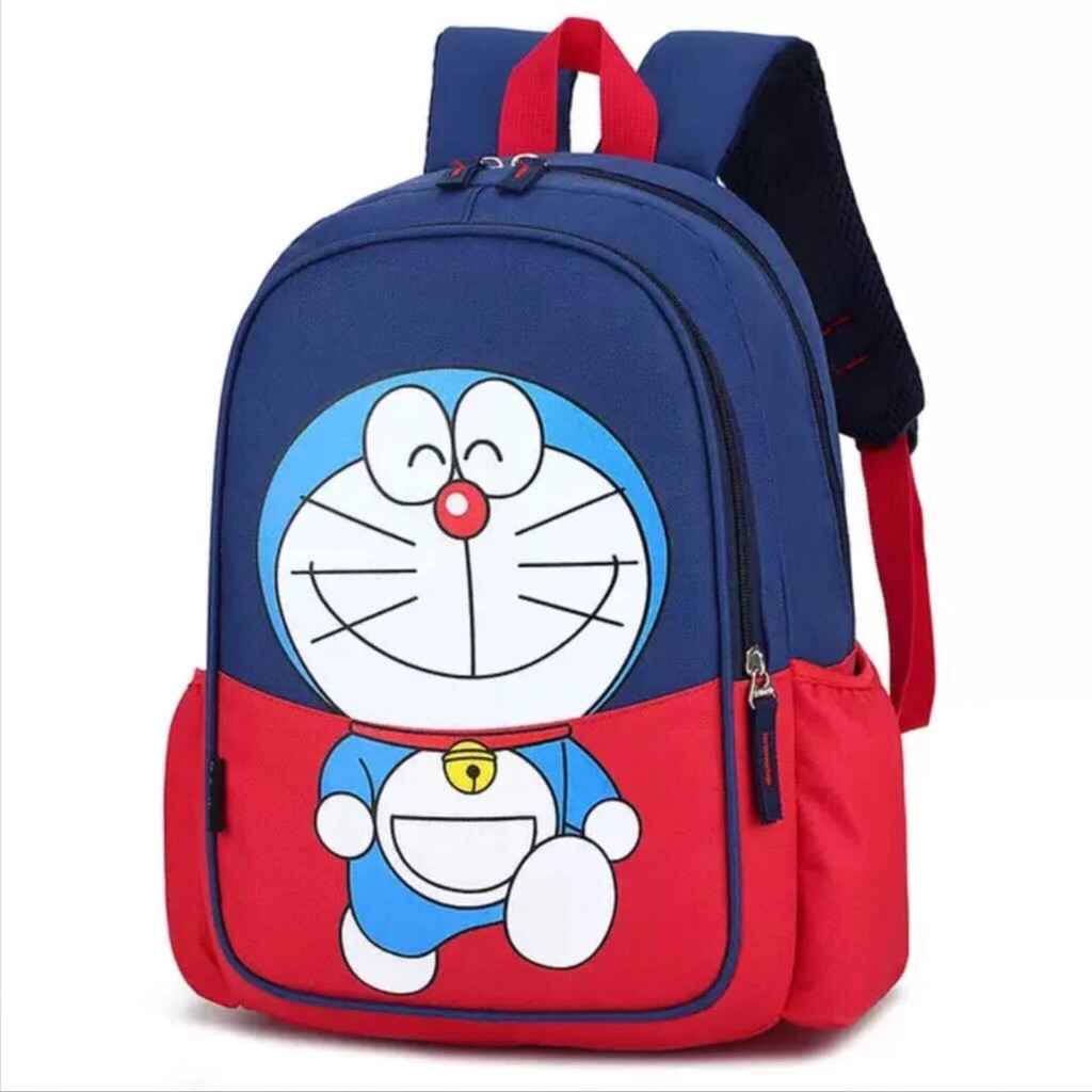 Doraemon Tas Anak Laki - laki Perempuan PLAYGROUND PAUD TK SD Kelas 1 2 3