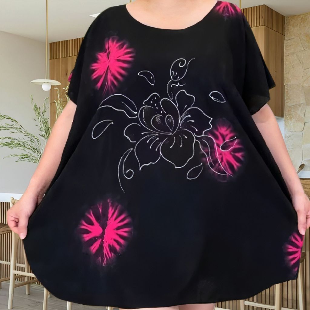 atasan blouse jumbo wanita ld 141 cm blouse wanita size XXXXL jumbo atasan baju wanita jumbo blouse 