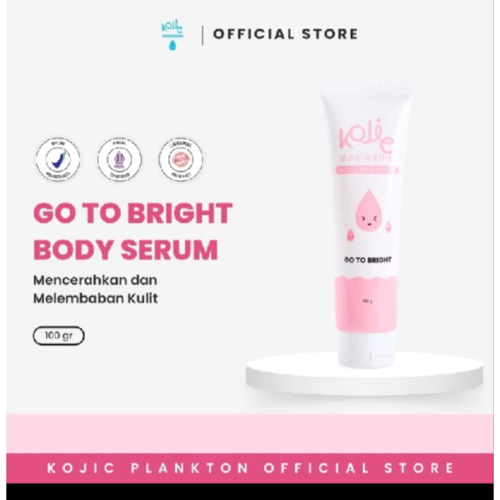 Kojic Plankton Go To Bright Serum Niacinamide