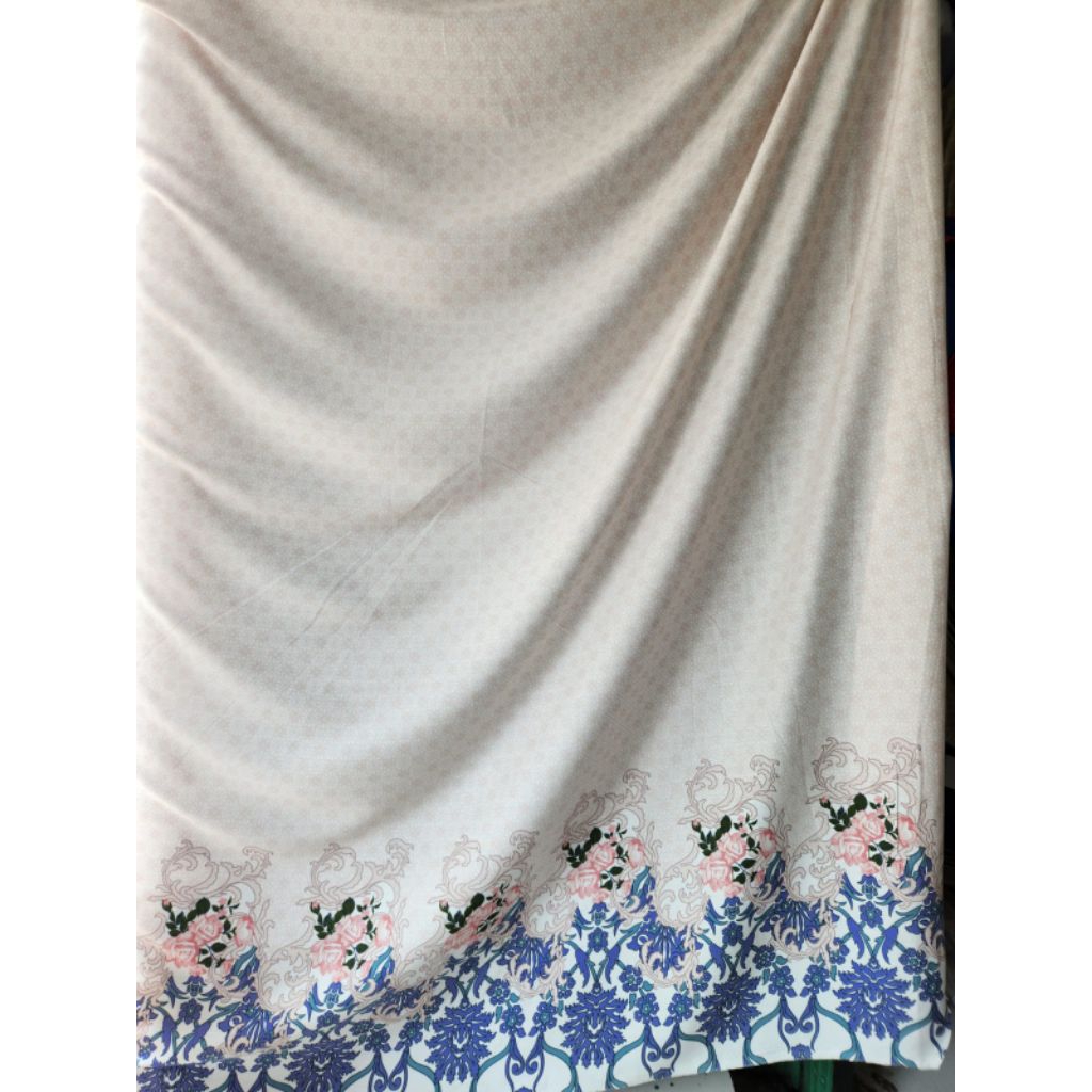 kain katun rayon viscose motif gucci motif NY terbaru best seller