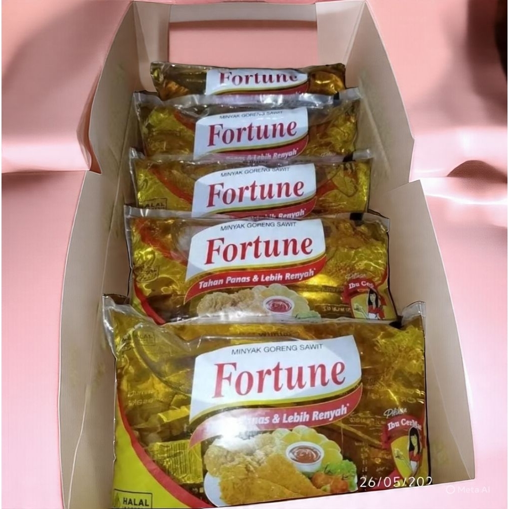 

Minyak Goreng Fortune Bantal 1L