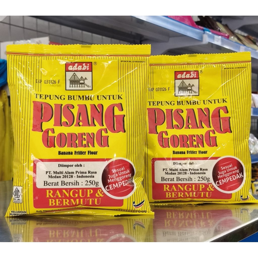 

250gr Tepung Pisang Goreng Adabi/Tepung Pisang Goreng