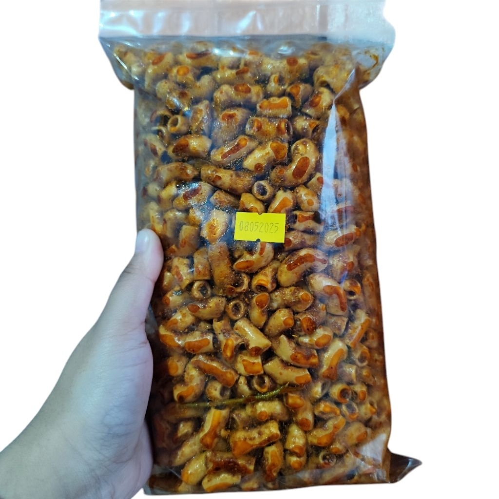 

MAKARONI BANTET TASIKMLAYA 500 GR (+ 50gr Basreng Extra Pedas)