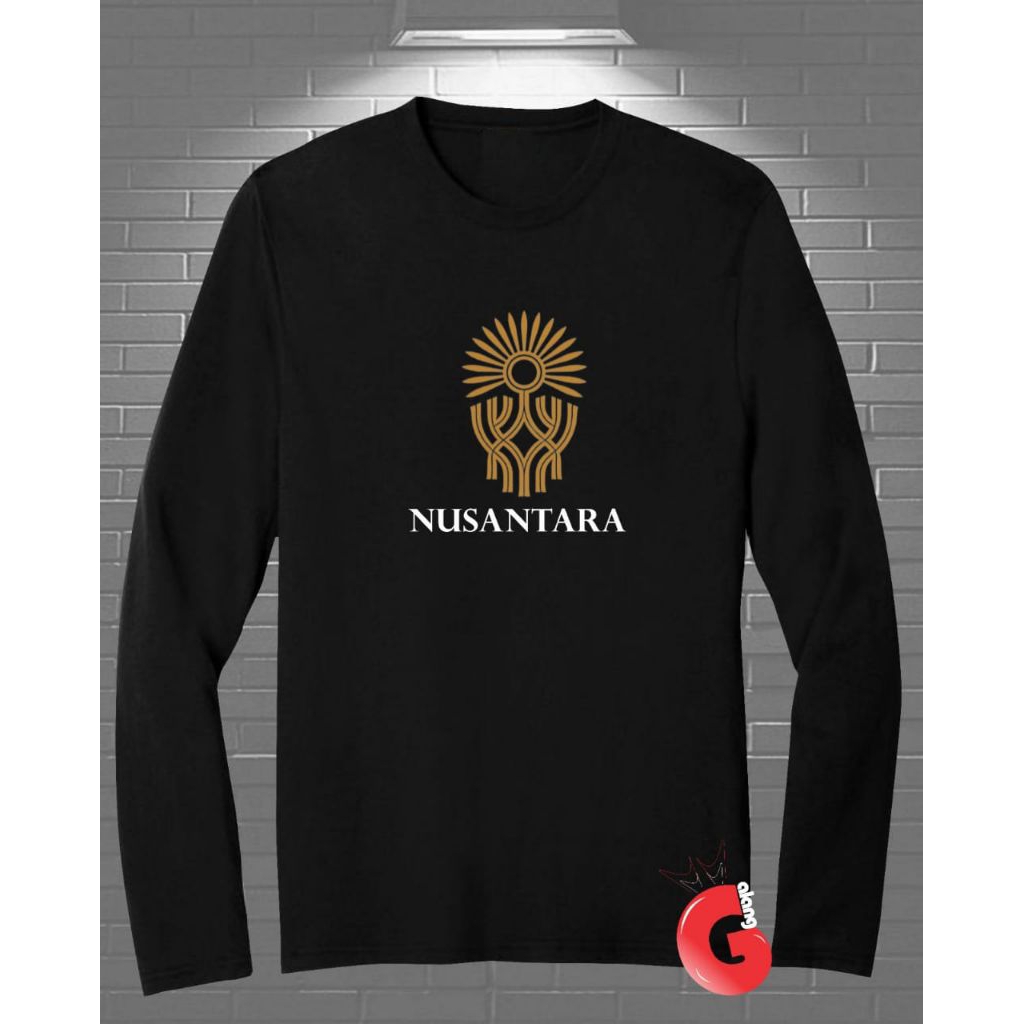 Kaos IKN Ibukota Nusantara Lengan Panjang/Kaos Lengan Panjang IKN Nusantara