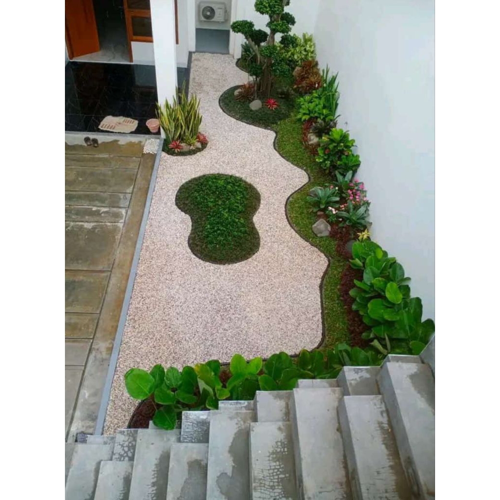 jasa pembuatan taman batu koral