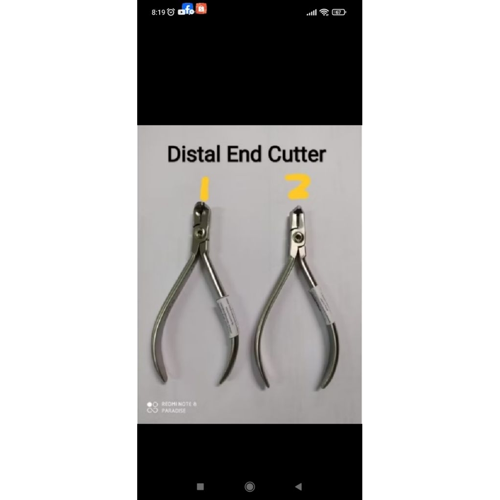 Tang Distal,cutter Crown-G Japan