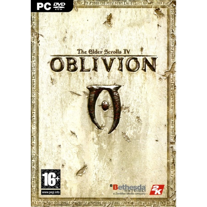 KASET DVD GAME PC: THE ELDER SCROLLS IV OBLIVION