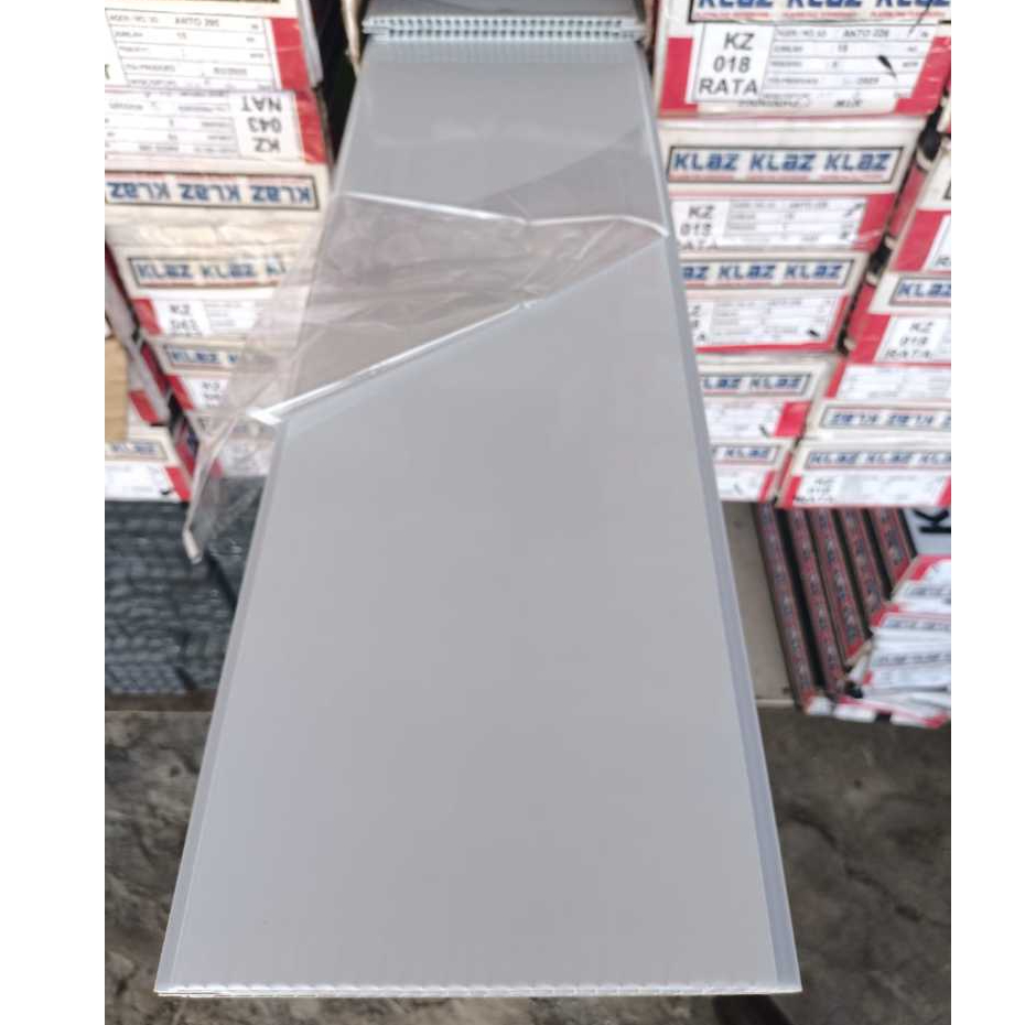 Plafon Pvc Glossy Putih Polos